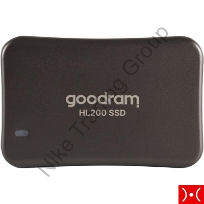 Goodram SSD esterno 256GB Black USB Type-C + A